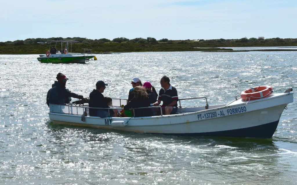 Passeios de barco na Ria Formosa
